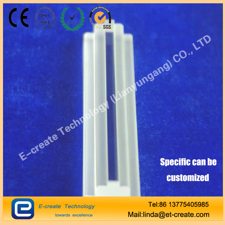 TAB \ COG equipment quartz bar high precision optical high transmittance