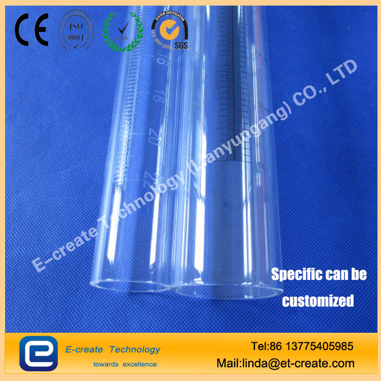 PE CHN quartz oxidation tube / quartz reduction tube / quartz liner (redox tube)