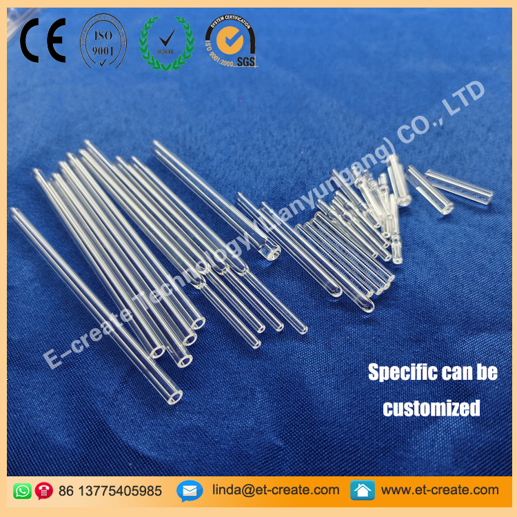 Chromatography central tube，Quartz Glass Liners，Chromatography quartz liner，Quartz liner
