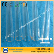 High purity and light transmission Quartz tube for uv lamp